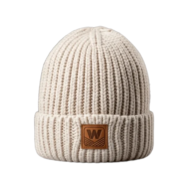 Gorro lana blanco
