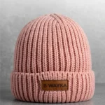 Gorro lana rosado Wayka